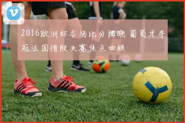 2016欧洲杯各场比分揭晓 葡萄牙夺冠法国惜败决赛焦点回顾